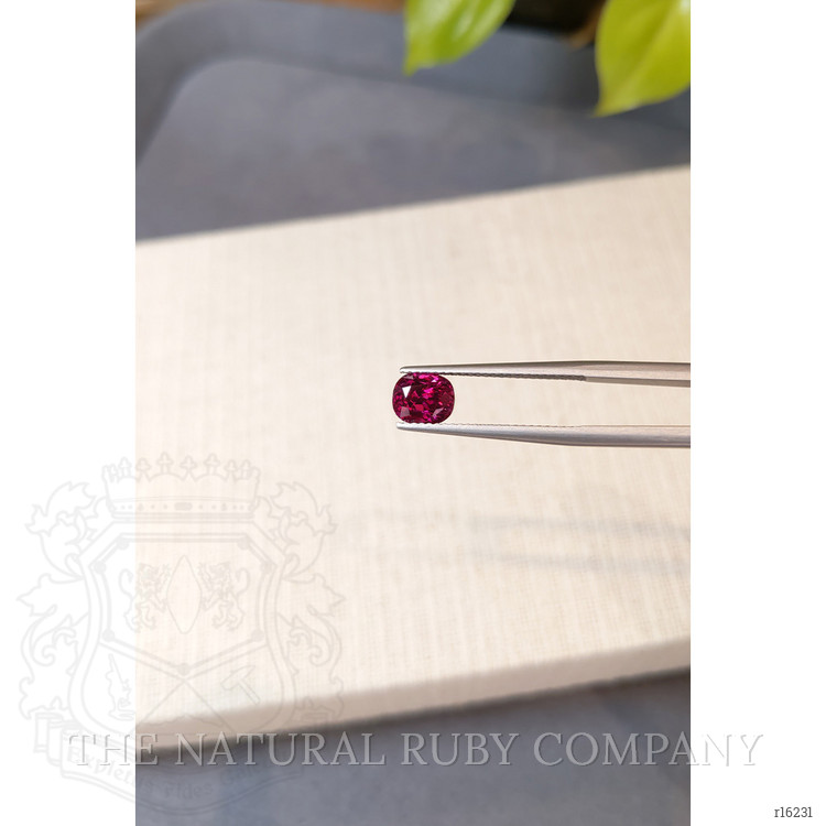 1.85 Ct. Pinkish Red Ruby from Mozambique