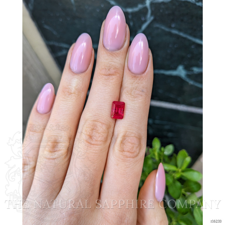 3.00 Ct. Pinkish Red Ruby from Burma (Myanmar)