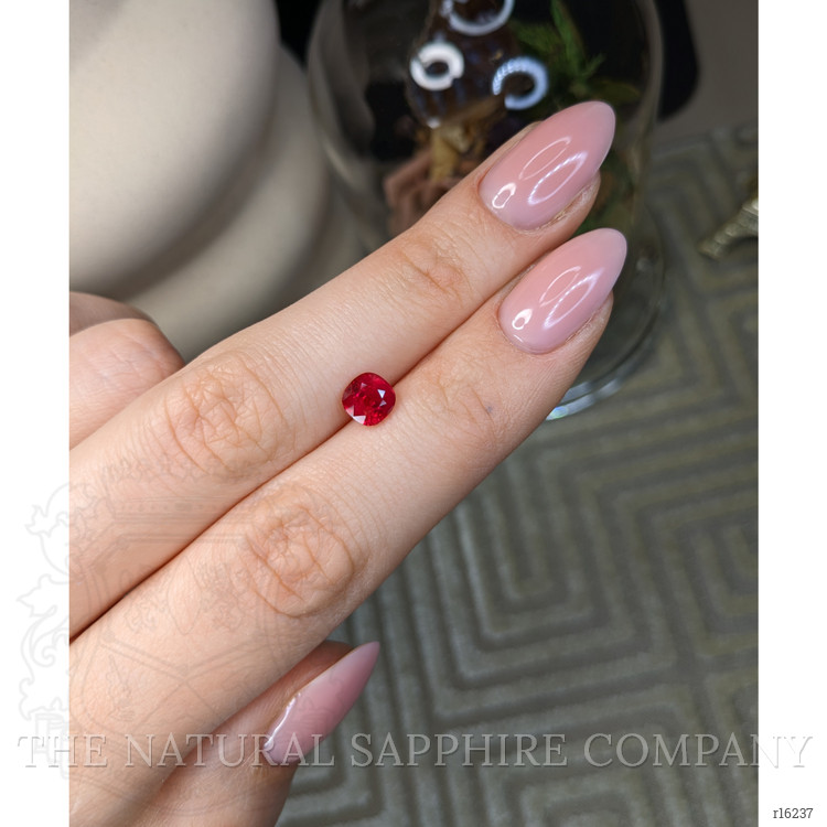 1.46 Ct. Pinkish Red Ruby from Burma (Myanmar)