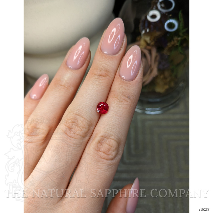 1.46 Ct. Pinkish Red Ruby from Burma (Myanmar)