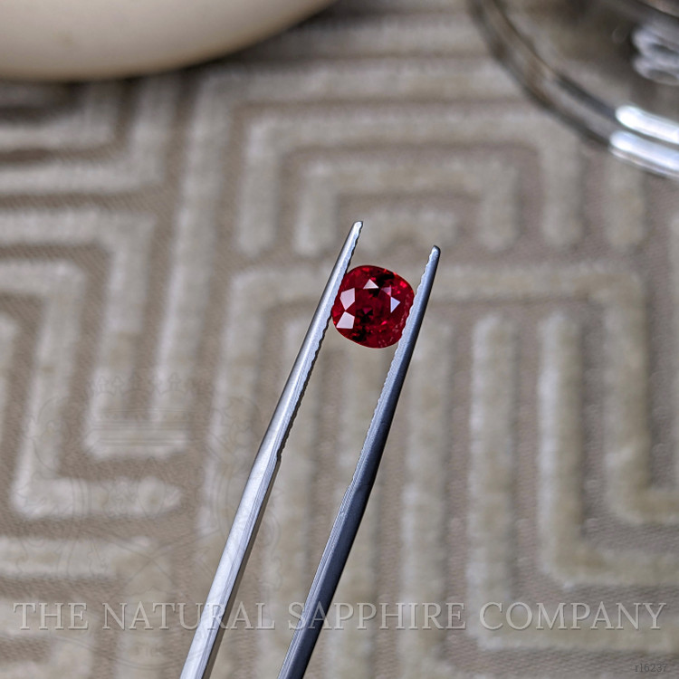 1.46 Ct. Pinkish Red Ruby from Burma (Myanmar)
