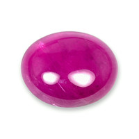 20.94 Ct. Pinkish Red Cabochon Ruby from Burma (Myanmar) Video