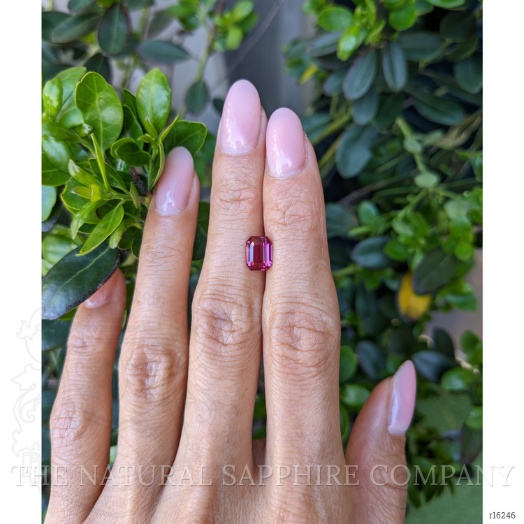 2.04 Ct. Pinkish Red Ruby from Burma (Myanmar)