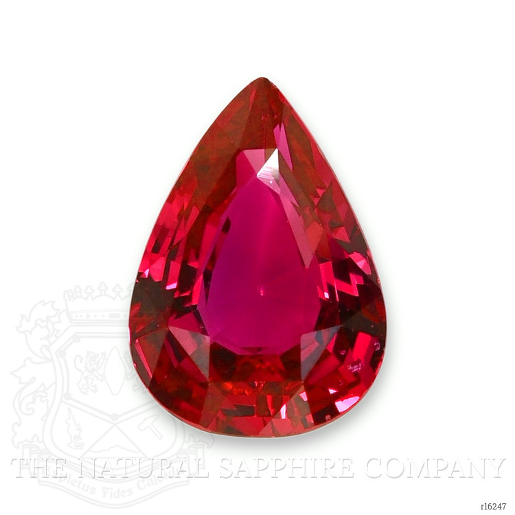 2.02 Ct. Pinkish Red Ruby from Burma (Myanmar)