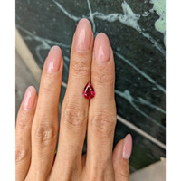 2.02 Ct. Pinkish Red Ruby from Burma (Myanmar) Life Style