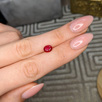 1.18 Ct. Ruby from Mozambique Life Style