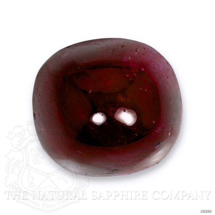 57.05 Ct. Purplish Red Cabochon Ruby from Madagascar