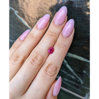 1.64 Ct. Pinkish Red Ruby from Burma (Myanmar) Life Style