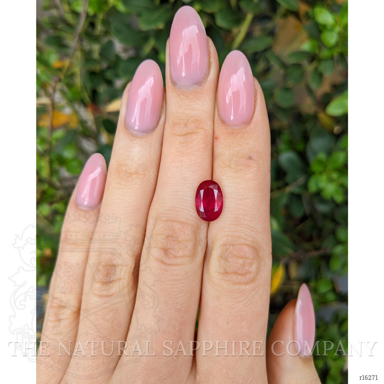3.40 Ct. Ruby from Burma (Myanmar)