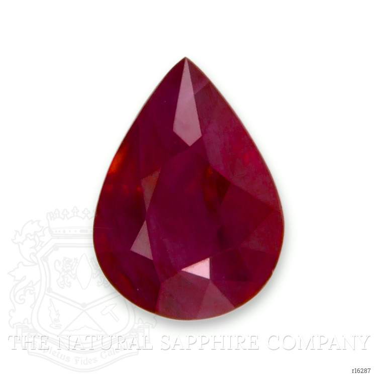 0.86 Ct. Purplish Red Ruby from Burma (Myanmar)