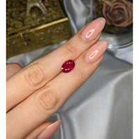 3.02 Ct. Pinkish Red Ruby from Burma (Myanmar) Life Style