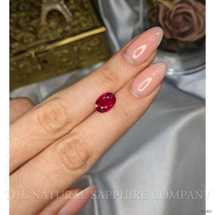 3.02 Ct. Pinkish Red Ruby from Burma (Myanmar)