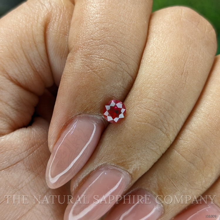 0.48 Ct. Pinkish Red Ruby from Tanzania