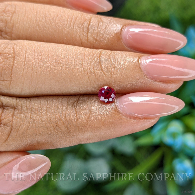0.48 Ct. Pinkish Red Ruby from Tanzania