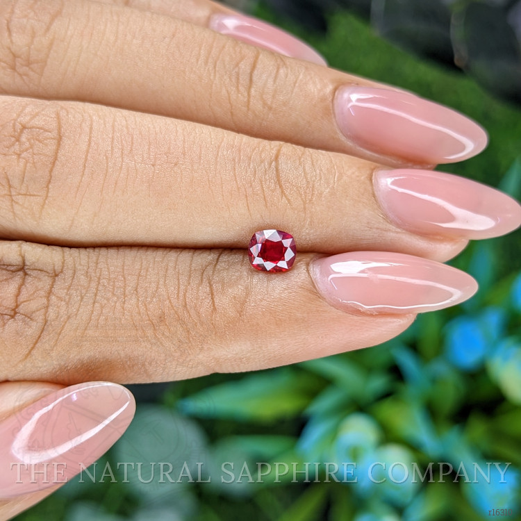 0.53 Ct. Pinkish Red Ruby from Tanzania