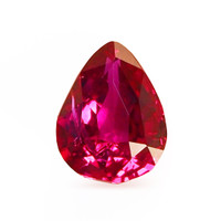 0.54 Ct. Pinkish Red Ruby from Tanzania Video