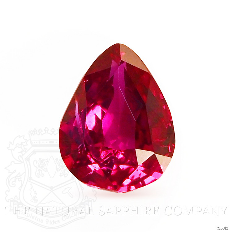 0.54 Ct. Pinkish Red Ruby from Tanzania