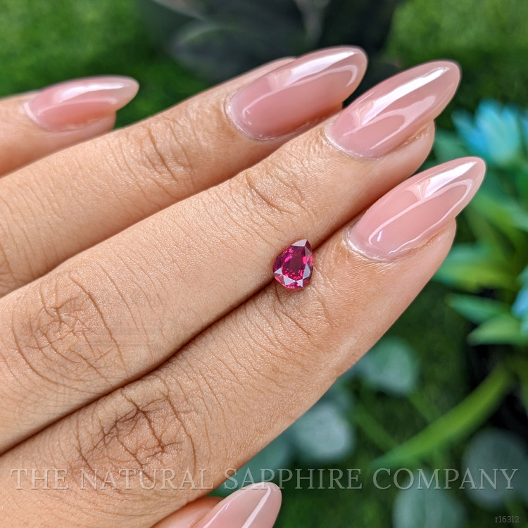 0.54 Ct. Pinkish Red Ruby from Tanzania