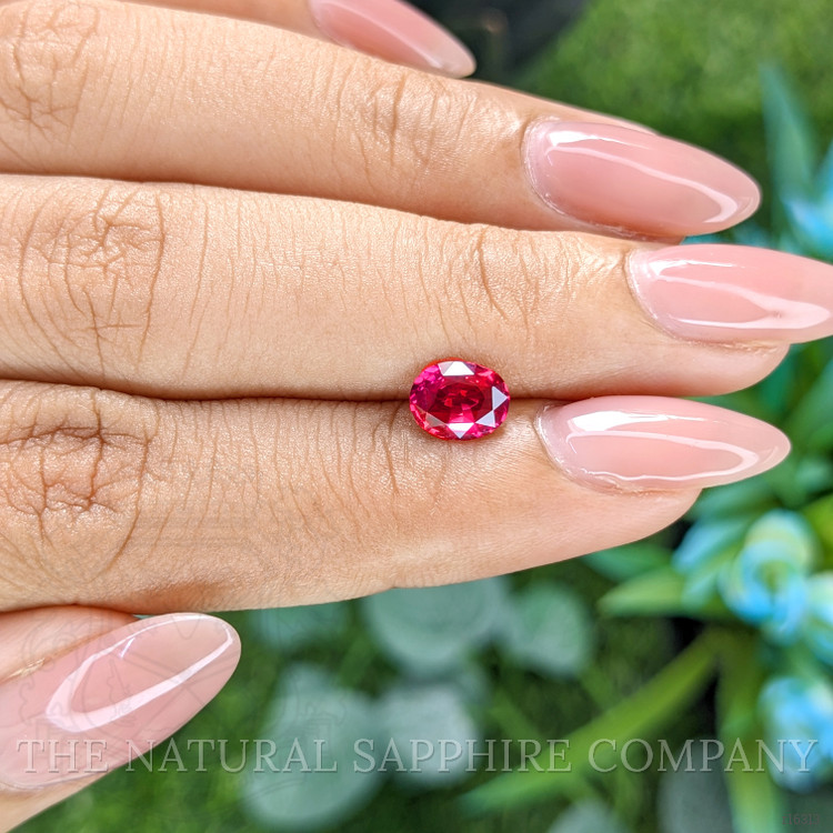 1.04 Ct. Pinkish Red Ruby from Tanzania