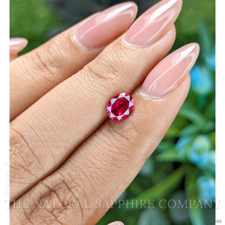 1.04 Ct. Pinkish Red Ruby from Tanzania