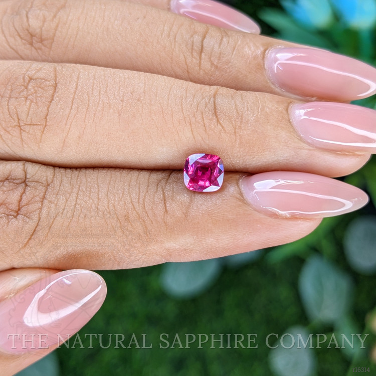 1.02 Ct. Pinkish Red Ruby from Tanzania