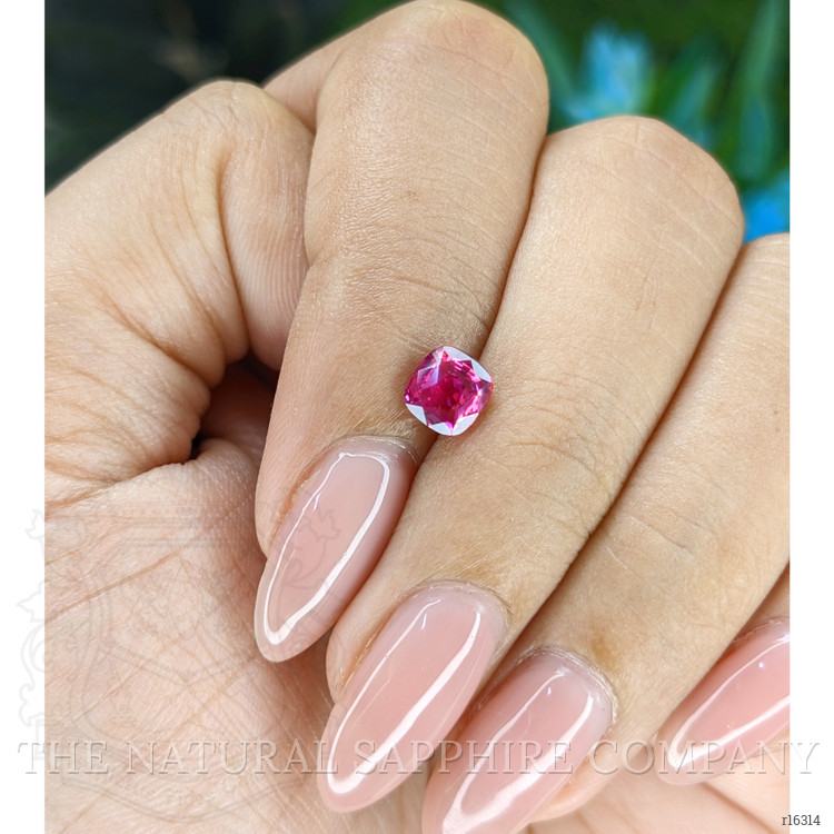 1.02 Ct. Pinkish Red Ruby from Tanzania