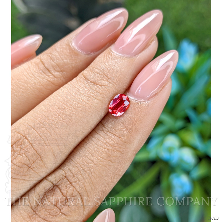 0.73 Ct. Pinkish Red Ruby from Tanzania