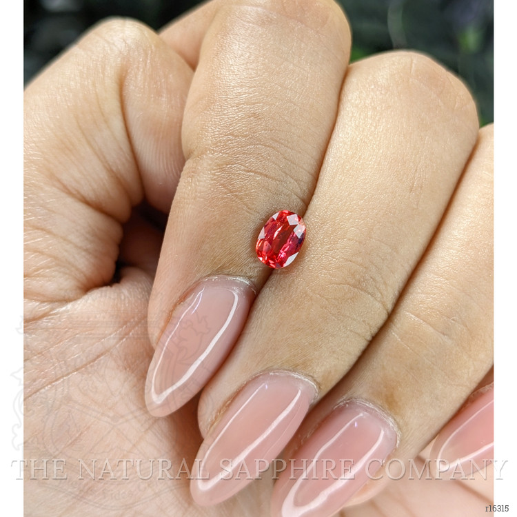0.73 Ct. Pinkish Red Ruby from Tanzania