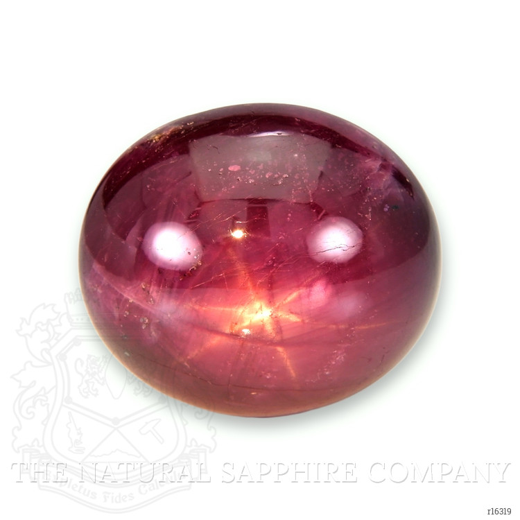 61.54 Ct. Purplish Red Star Ruby from Madagascar