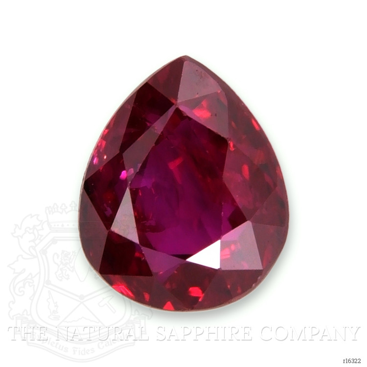 0.90 Ct. Purplish Red Ruby from Burma (Myanmar)