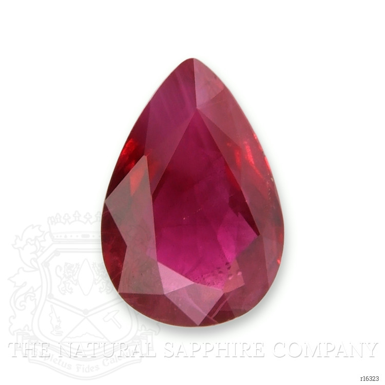 0.75 Ct. Purplish Red Ruby from Burma (Myanmar)