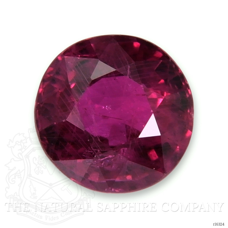 0.69 Ct. Purplish Red Ruby from Burma (Myanmar)