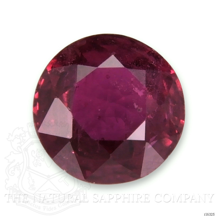 0.63 Ct. Purplish Red Ruby from Burma (Myanmar)