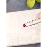 0.63 Ct. Purplish Red Ruby from Burma (Myanmar) Life Style