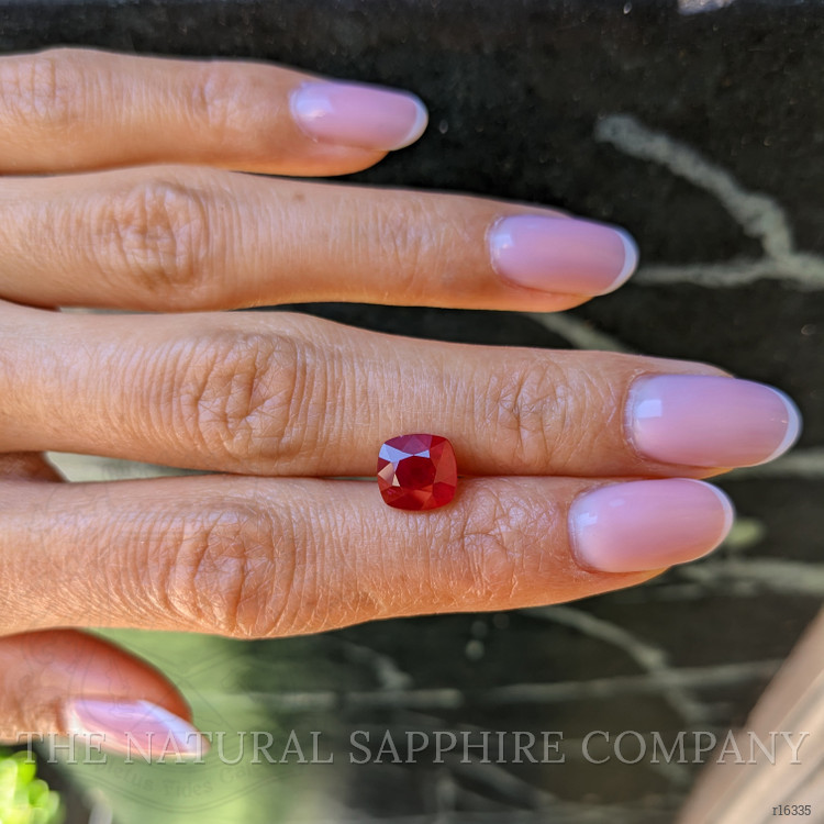 3.05 Ct. Pinkish Red Ruby from Burma (Myanmar)