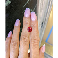 3.05 Ct. Pinkish Red Ruby from Burma (Myanmar) Life Style