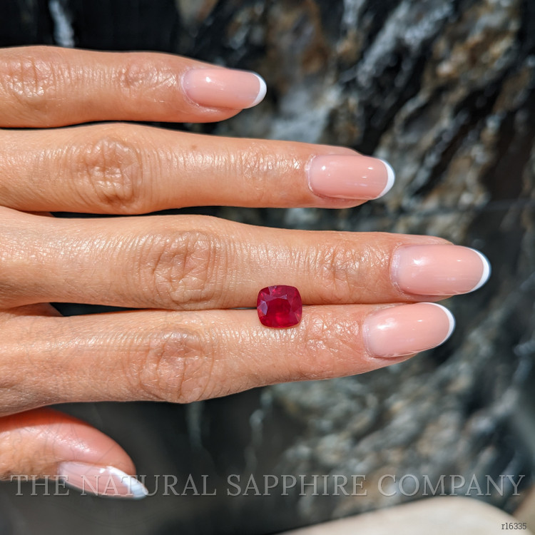 3.05 Ct. Pinkish Red Ruby from Burma (Myanmar)