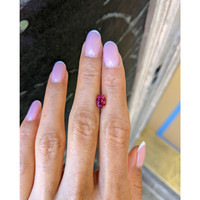 1.84 Ct. Pinkish Red Ruby from Mozambique Life Style