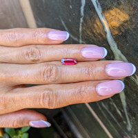 1.37 Ct. Ruby from Mozambique Life Style