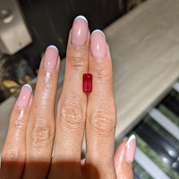 1.51 Ct. Ruby from Mozambique Life Style