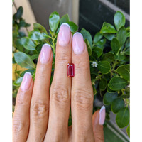 1.51 Ct. Ruby from Mozambique Life Style