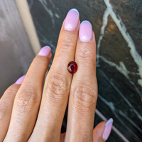 2.03 Ct. Ruby from Mozambique Life Style