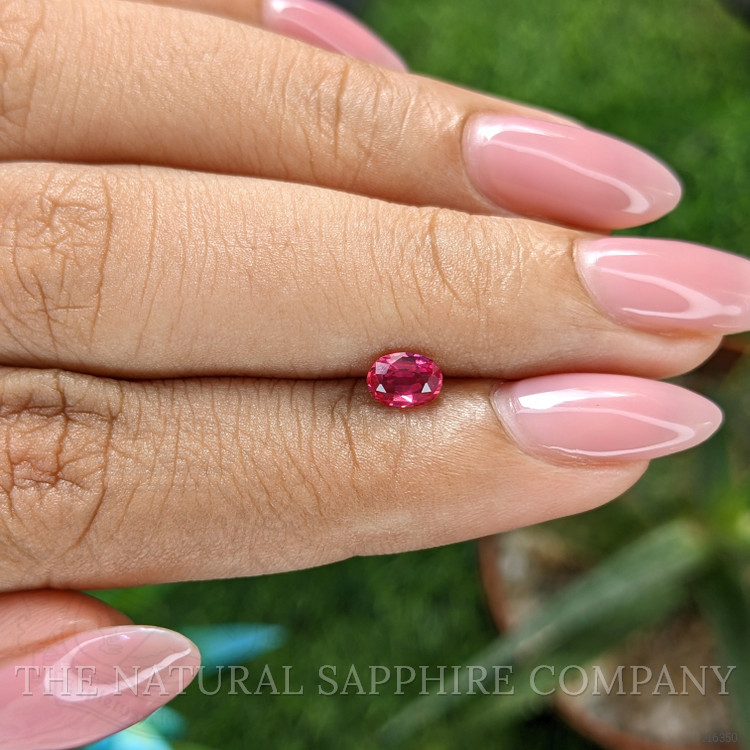 0.46 Ct. Pinkish Red Ruby from Tanzania