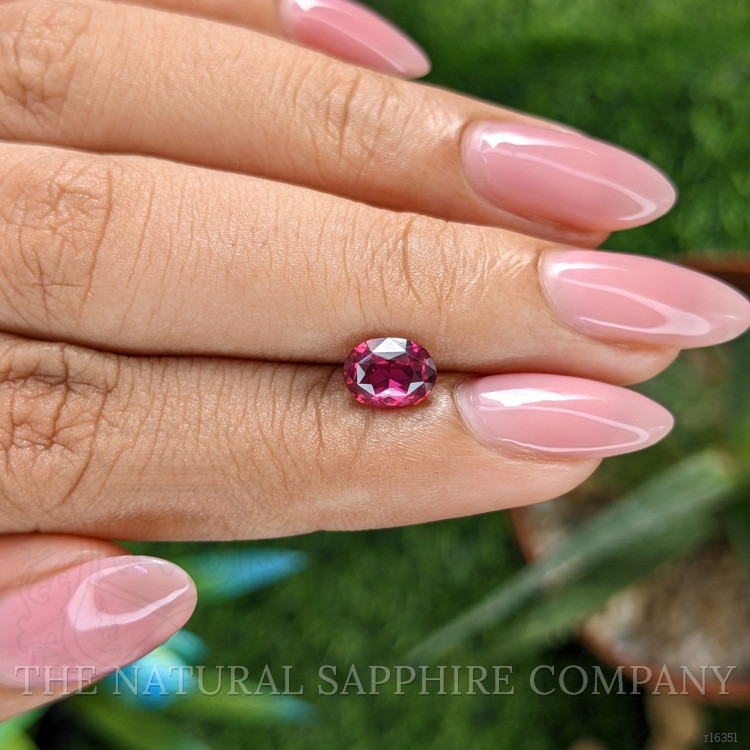 1.22 Ct. Pinkish Red Ruby from Tanzania