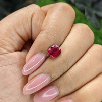 1.24 Ct. Pinkish Red Ruby from Tanzania Life Style