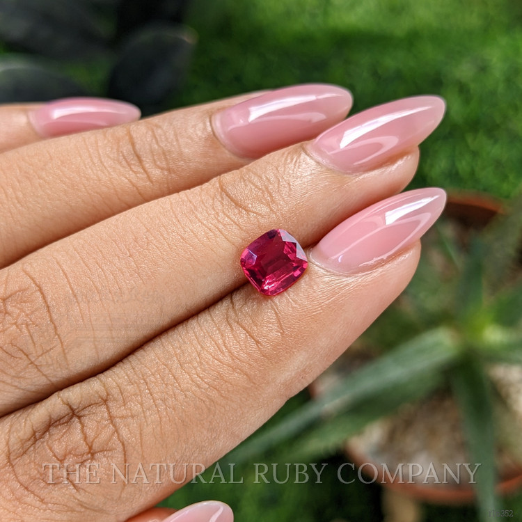 1.24 Ct. Pinkish Red Ruby from Tanzania