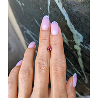0.93 Ct. Ruby from Mozambique Life Style
