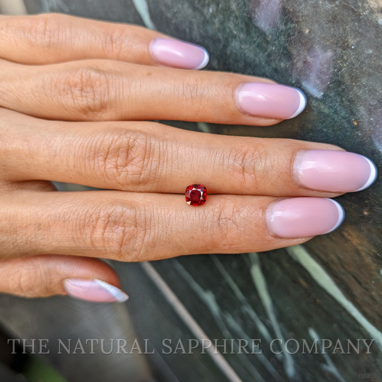 0.98 Ct. Pinkish Red Ruby from Mozambique