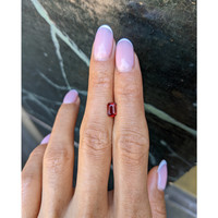 1.02 Ct. Ruby from Mozambique Life Style