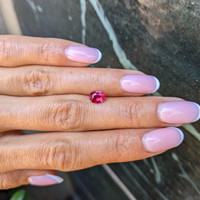 1.06 Ct. Pinkish Red Ruby from Ceylon (Sri Lanka) Life Style